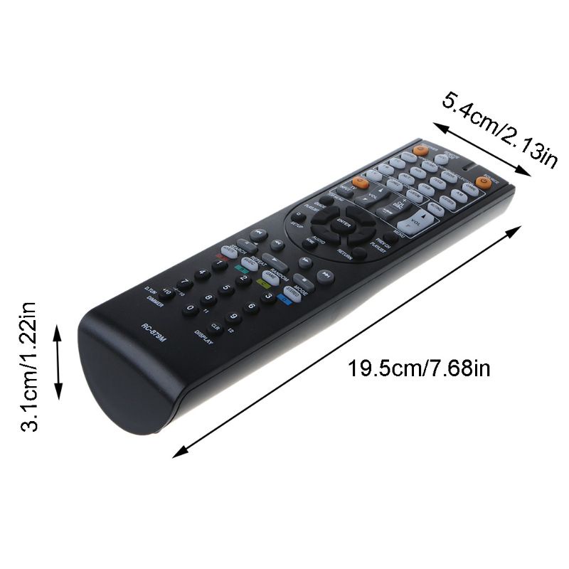 Telecomando Di Ricambio VINABTY RC-879M Per Ricevitore AV ONKYO (TX-NR535, TX-SR333, HT-R393, HT-S3700)