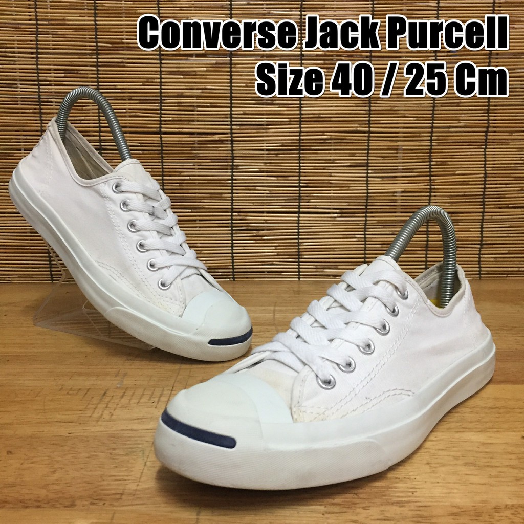 Converse Jack Purcell's รองเท้าผ้าใบมือสอง