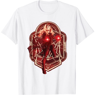 เสื้อยืด พิมพ์ลาย Marvel Doctor Strange Multiverse of Madness Scarlet Witch สําหรับผู้ใหญ่Size S-5XL