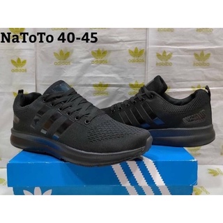 Adidas (size40-45)มี6สี ดำ กรม เทา ดำล้วน