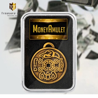 ทรงพลังที่สุด Money amulet ช่วยคุณแก้ปัญหาทางการเงิน ปรับปรุงธุรกรรมทางธุรกิจ เพิ่มโชค (เหรียญนำเข้าจากทิเบต)