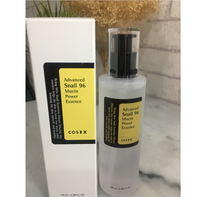 Cosrx Advance snail 96 เอสเซนส์เมือกหอยทากเกาหลี