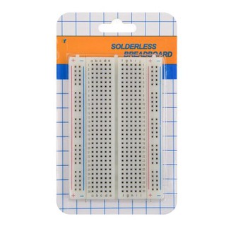 บอร์ดวงจร 400 รู|| Breadboard protoboard  โฟโต้บอร์ด โพรโทบอร์ด