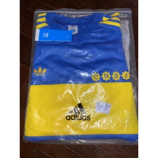 เสื้อบอล llla boca junior แขนยาว สุดคลาสสิก มือ1ป้ายห้อย งาน3a