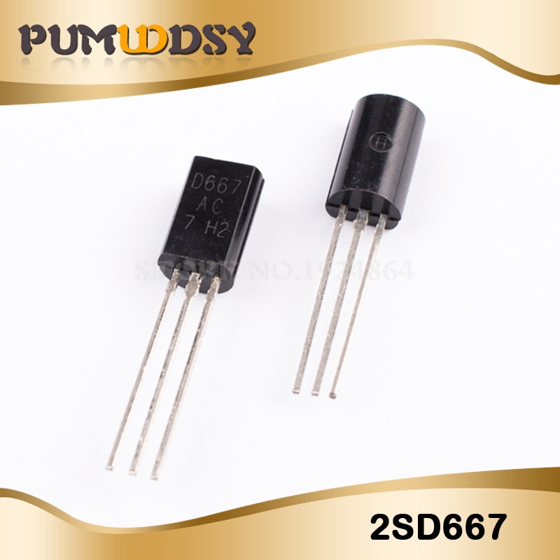 ทรานซิสเตอร์ 2SD667 D667 TO-92L TO92 50 ชิ้น