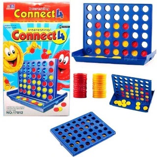 Connect 4 in a line เกมส์บิงโกเรียงสี่ เกมส์กระดาน เกมส์ฝึกสมอง Bingo line up ของเล่นฝึกสมอง บอร์ดเกมส์ TY677