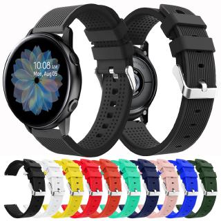 สายนาฬิกาข้อมือซิลิโคน active 2 40 มม 44 มม 42 มม gear s 2 sport 20 มมสําหรับ samsung galaxy watch