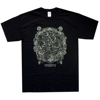 [S-5XL]เสื้อยืดลําลอง แขนสั้น พิมพ์ลายงู Death Metal สีเทา สําหรับผู้ชาย 149199