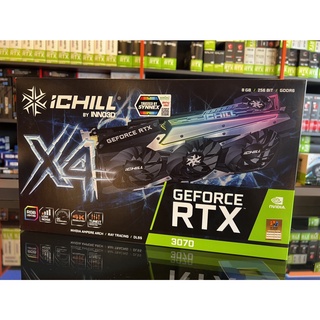 การ์ดจอ VGA Card RTX 3070 Ichill X4 8GB GDDR6 INNO3D