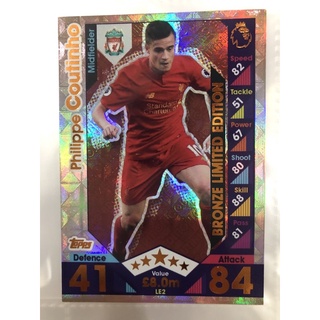 Match Attax 2016/2017 Limited Edition Cards