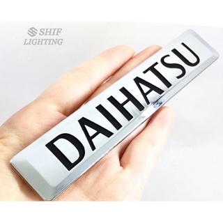 เพจโลโก้ ไดฮัตสึ มีกาวพร้อมติดตั้ง  Size: 133*23 mm DAIHATSU Letter Logo Car Auto Badge