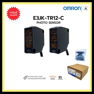 OMRON E3JK-TR12-C PHOTO SENSOR Through-beam type, Sensing distance 5 m, Light-ON/Dark-ON selectable, Relay output SPDT