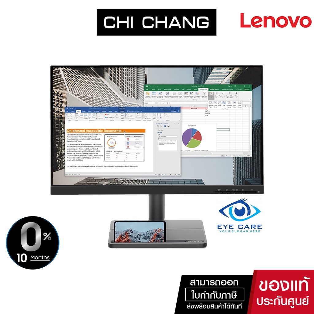 LENOVO MONITOR L22e-30 #66CBKAC1TH sRGB 99% (72% NTSC) 75Hz