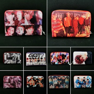 กระเป๋า​สตางค์​ ซิปรอบใบ​ got7​ exo​ bigbang
