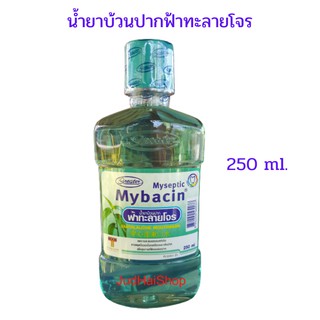 Mybacin น้ำยาบ้วนปากฟ้าทะลายโจร มายเซพติค มายบาซิน ปริมาณ 250 ml.