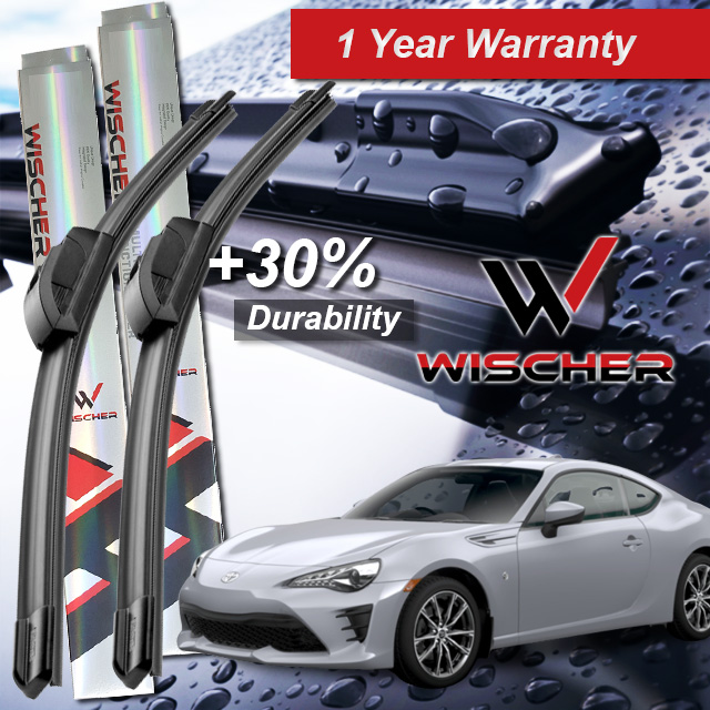 ใบปัดน้ําฝน Toyota GT86 GT 86 2012 Wischer Nano-BOND (1SET)