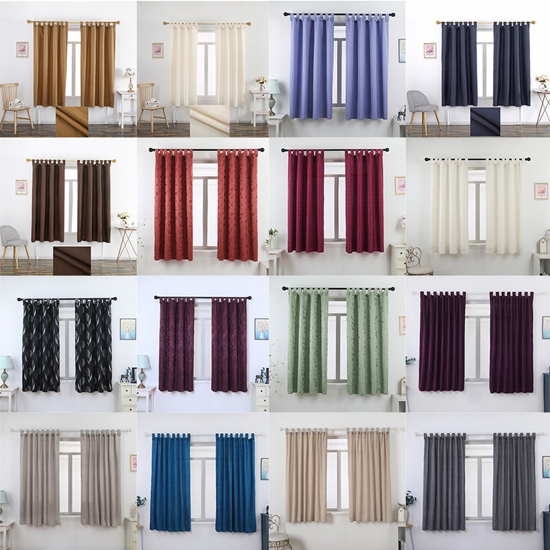 Gyrohome 1PC 140cmWx170cmH HighBlackout สายคล้องคอผ้าม่านผ้าม่าน Lansi หน้าต่างบ้าน "Customise" ระเบ