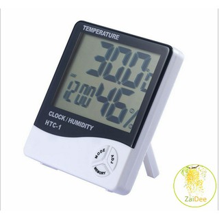 เครื่องวัดอุณหภูมิและความชื้น แบบดิจิตอล  LCD แบบดิจิตอล Digital Temperature Meter