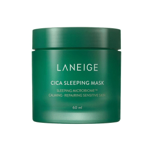 [ของแถม 12 ธ.ค.] LANEIGE Cica Sleeping Mask 60ml. ลาเนจซิก้า สลีปปิ้งมาส์ก มาส์กหน้าบำรุงผิว