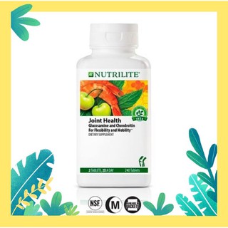 Nutrilite Joint Health (USA) ช่วยบำรุงไขข้อ ฟื้นฟูการทำงานของข้อต่อต่างๆให้ดีขึ้น ขนาด 240 เม็ด Exp.09/23