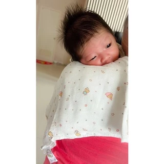 Little Muslin ผ้าอ้อม ใยไผ่ 100% 27x27นิ้ว ผ้านิ่มมาก ไม้ไผ่ล้วน ทอทรงเพชร 70x70ซม