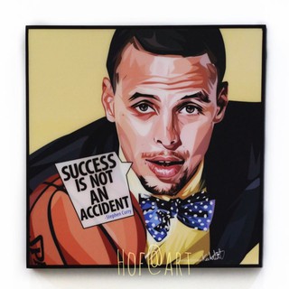 Stephen Curry #2 สตีเฟ่น เคอร์รี่ Basketball บาสเก็ตบอล รูปภาพ​ติด​ผนัง​ pop art​ กรอบรูป​​ นักกีฬา ของขวัญ​​ แต่งบ้าน