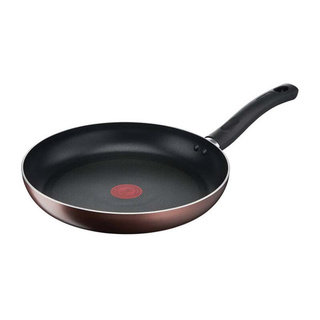 💥โปรสุดพิเศษ!!!💥 TEFAL กระทะด้ามนอนสติ๊กทรงตื้น Day by Day ขนาด 24 ซม. สีน้ำตาล Fry Pans &amp; Woks