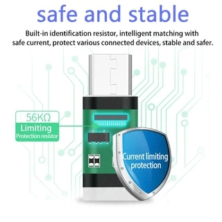 Fast Ship อะแดปเตอร์OTG Type C เป็นอะแดปเตอร์ Micro USB OTG Connector อะแดปเตอร์ชาร์จสําหรับชาร์จ/ตัวแปลงถ่ายโอนข้อมูล