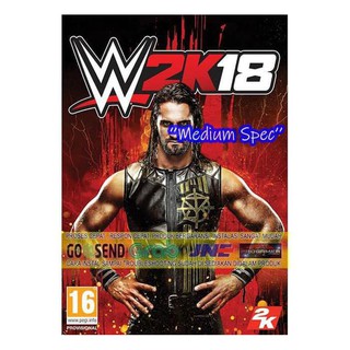 Wwe 2K18 CD DVD เกมพีซีเกมแล็ปท็อป