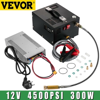 เครื่องปั๊มลมยางไฟฟ้าไร้สาย แบบพกพา ขนาดเล็ก 12V PCP 4500 Psi สําหรับรถยนต์ รถจักรยานยนต์ จักรยาน