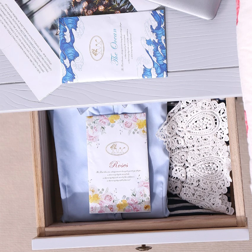XVX ถุงหอมปรับอากาศ Sachet ซองน้ำหอมปรับอากาศในห้อง ใส่ตู้เสื้อผ้า ตู้เก็บร้องเท้า ของชำร่วย thumbnail 8
