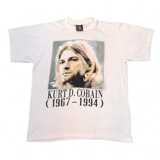 เสื้อวง Nirvana KURT D. COBAIN วินเทจ 90’ size L / XL