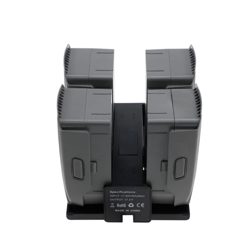 USB 4 in 1 ที่ชาร์จแบตเตอรี่พร้อมหน้าจอ LED สำหรับ DJI MAVIC 2 Pro / Zoom Kit