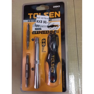 ไขควงสลับ TOSEN 3ตัวชุด 20043