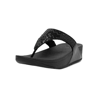 FITFLOP LULU รองเท้าแตะแบบหูหนีบผู้หญิง รุ่น FL7-090 สี All Black