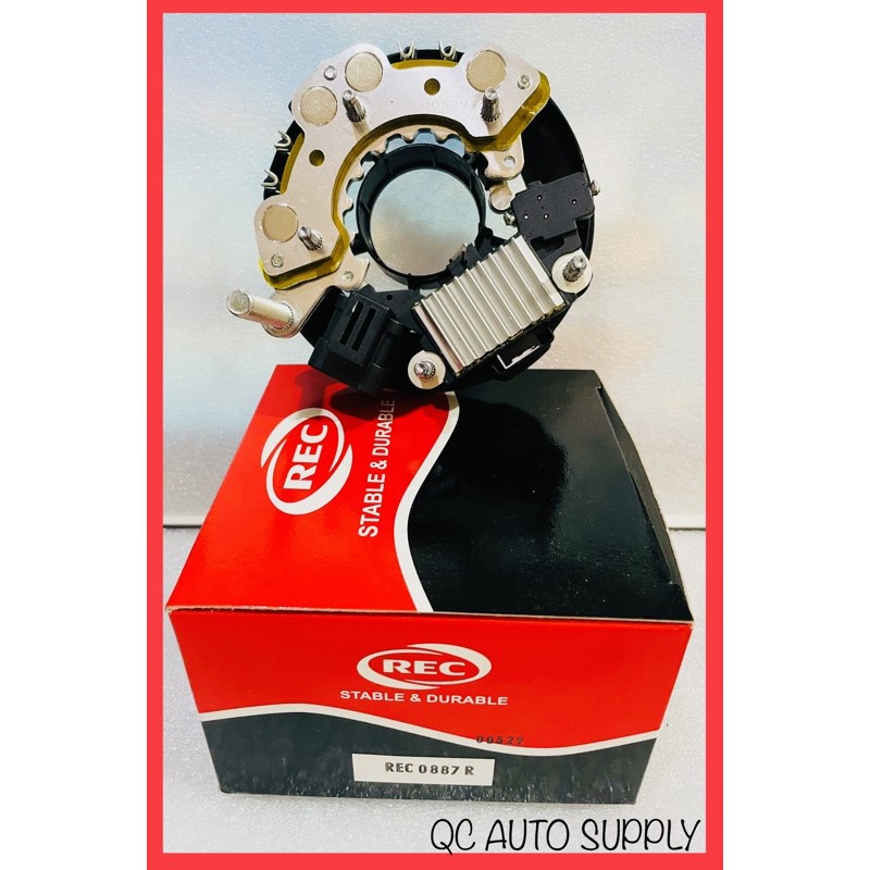 REC0887R REC REGULAR AND RECTIFIER FULL SET (HITACHI TYPE)สําหรับการใช้งานบน: ISUZU D-MAX 2.5 OLD MO