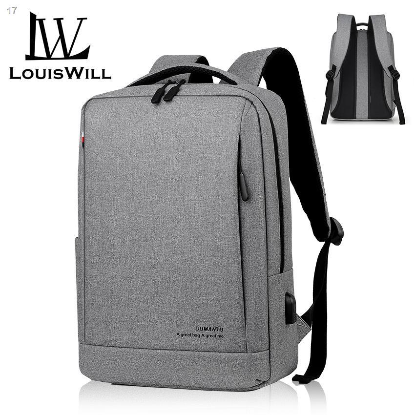 ✼♦LouisWill Backpacks Men Laptop Backpack Waterproof Travel Backpack Bag College Backpack Shoulder Bag Anti Theft Back P