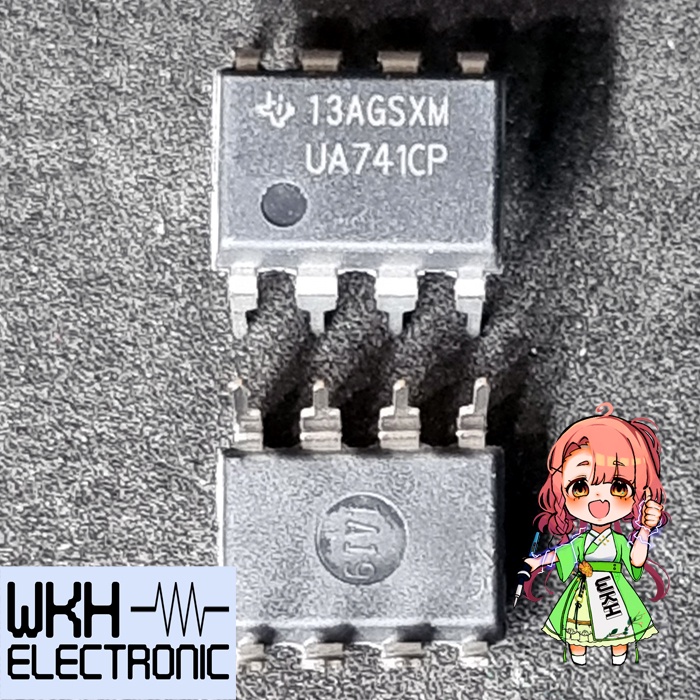ต้นฉบับ UA741 UA741CN UA741CP Operational เครื่องขยายเสียง DIP 8 Pins BG59 UA 741 CP คล้าย LM741 LM 