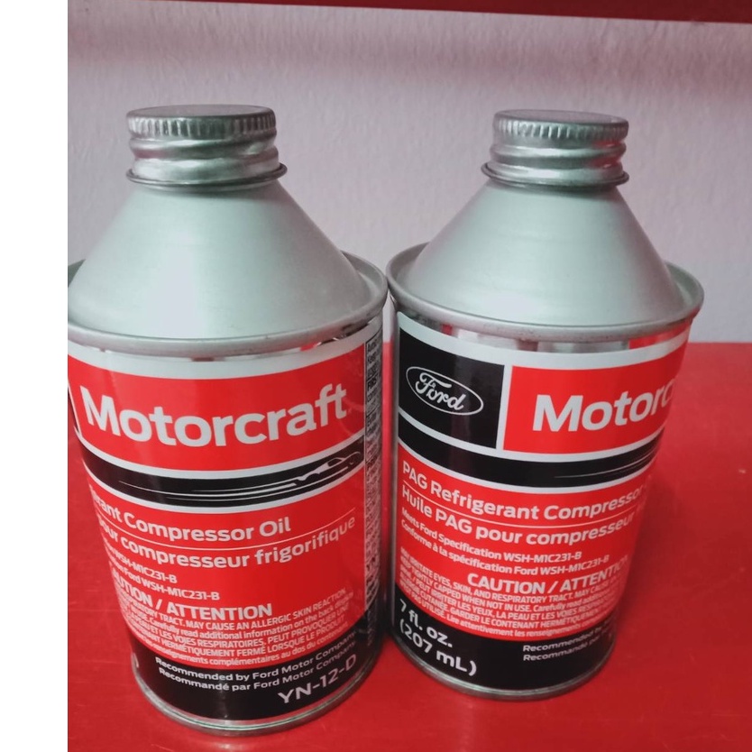 น้ำมันคอมเพรสเซอร์แอร์ RANGER,EVEREST,ECOSPORT,FIESTA,FOCUS P/N YN12D ราคา/1 ขวด