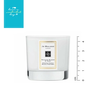 🇬🇧 Jo Malone เทียนหอมแสนจิ๋ว กลิ่น Nectarine Blossom &amp; Honey ขนาดพกพา 5g สูง 1.5 นิ้ว x กว้าง 1.5 นิ้ว พร้อมส่งค่า