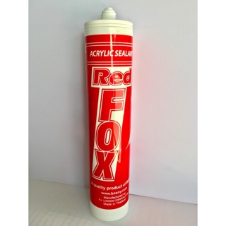 กาวอะคริลิคซีลแลนท์ Red Fox(B211) (แด็ปสีขาว)ทาสีทับได้