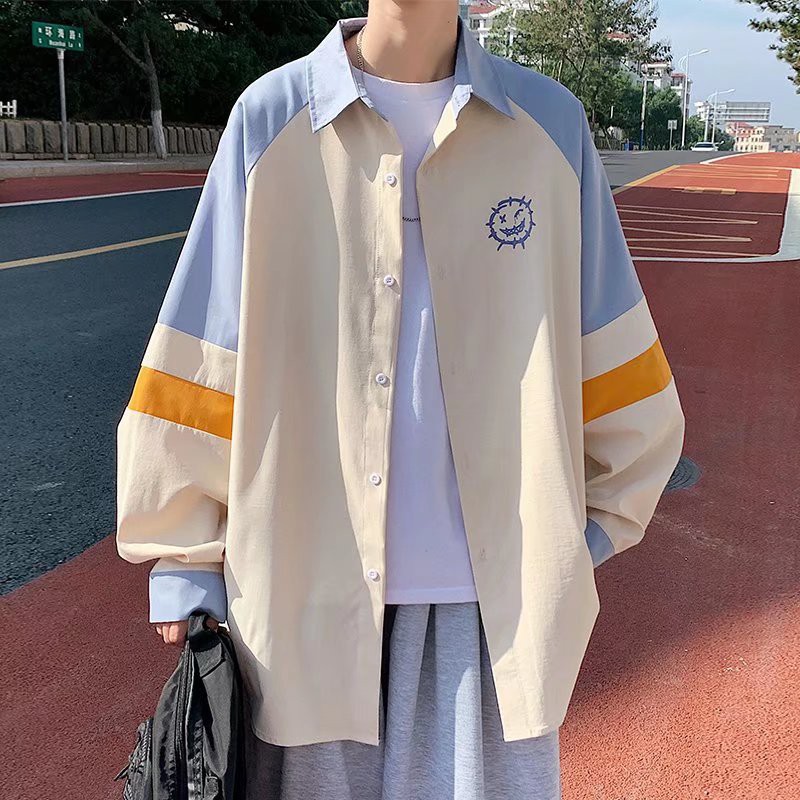 เสื้อเชิ้ตแขนยาวสำหรับผู้ชาย รุ่น 8022