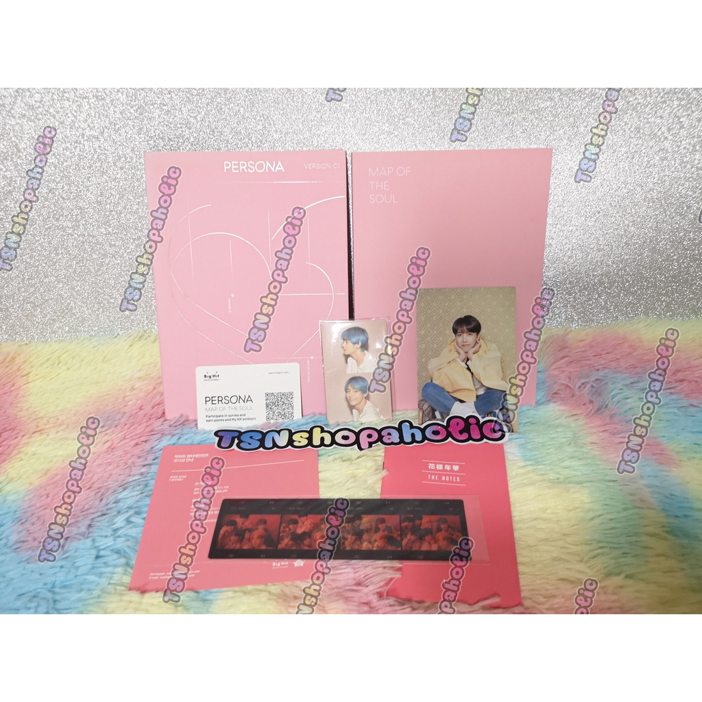 ขายอัลบั้ม THE 6TH MINI ALBUM MAP OF THE SOUL : PERSONA Ver.1 #การ์ดแทฮยอง #วี #V #Taehyung #โปสการ์