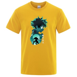 เสื้อยืดแขนสั้น พิมพ์ลาย My Hero Academia Cool Deku สไตล์ฮิปฮอป แฟชั่นเกาหลี เหมาะกับฤดูร้อน สําหรับผู้ชาย