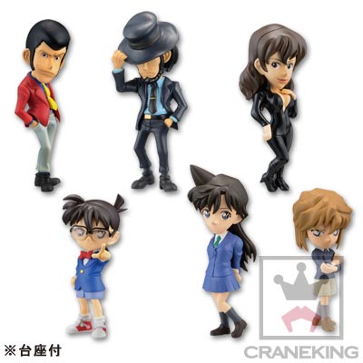 [ฟิกเกอร์แท้] [ครบเซ็ต] Lupin III vs. Meitantei Conan World Collectable Figure - WCF Conan / Lupin (