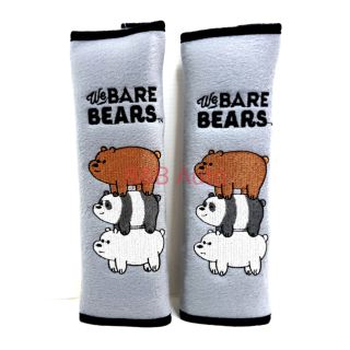 หุ้มเบลท์ลิขสิทธิ์แท้ We Bare Bears(2ชิ้นค่ะ)