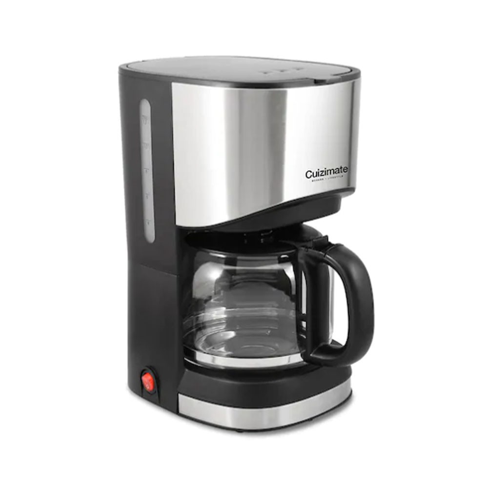 เครื่องชงกาแฟ CUIZIMATE สีเงิน-ดำ ขนาด 1.2 ลิตร Coffee Machine รุ่น RBSKAFFEE