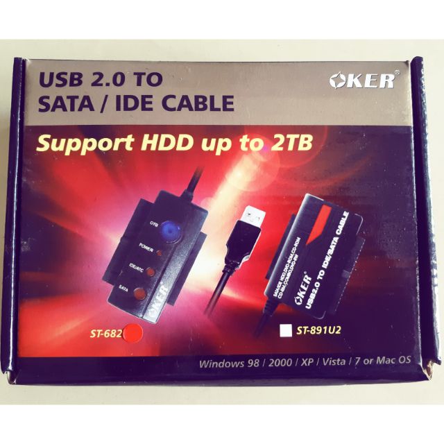 ชุด Cable USB ต่อกับ Harddisk SATA หรือ IDE