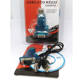 USB2.0 TO RS232+สายเสียบ