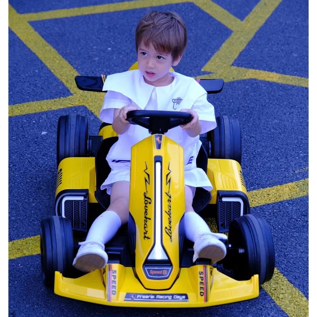 JIESUQI รถโกคาร์ทไฟฟ้า สำหรับผู้ใหญ่และเด็ก go kart thumbnail 7